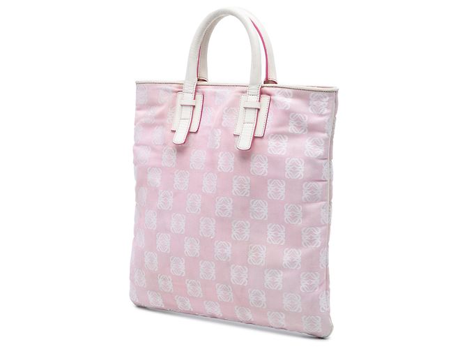 LOEWE Pink Anagram Canvas Tote - Ansicht 2