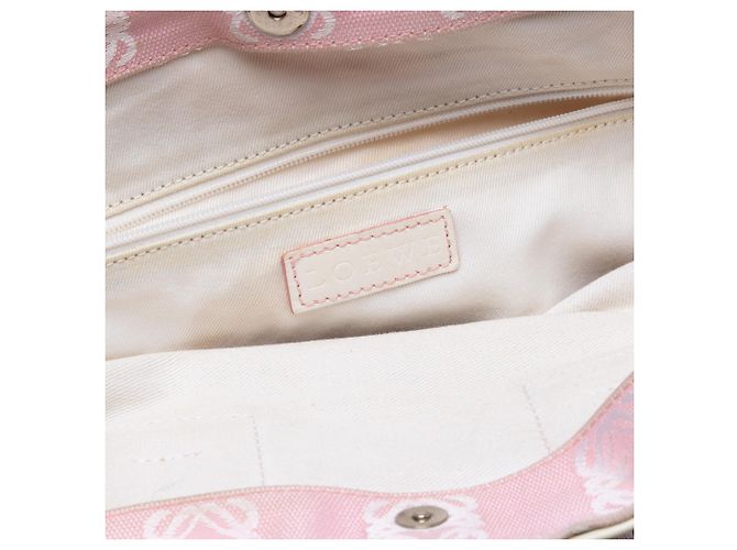 LOEWE Pink Anagram Canvas Tote - Ansicht 5