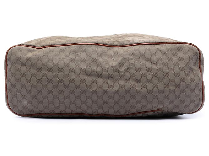 Borsa tote in tela GG beige Gucci - vista 3