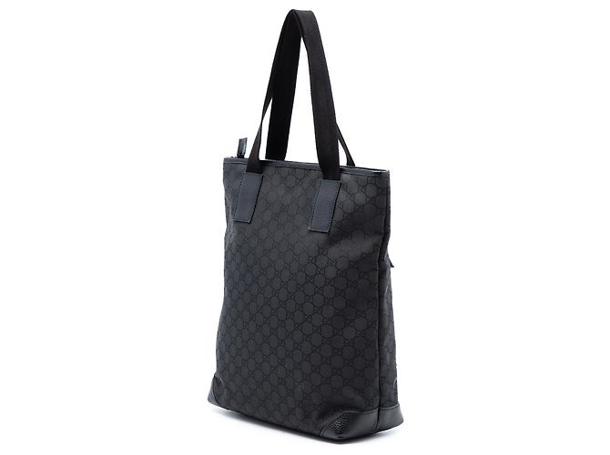 Borsa tote in nylon GG nera di Gucci Nero - vista 2