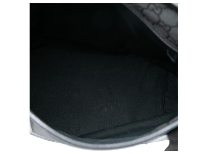 Borsa tote in nylon GG nera di Gucci Nero - vista 4