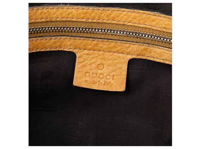 Gucci Beige GG Canvas Bamboo Libeccio Tote - Ansicht 5