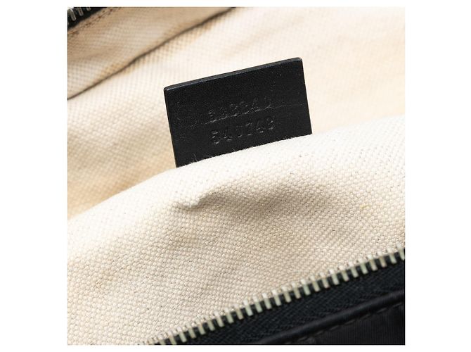 Bandolera de nylon negro GG de Gucci - vista 6