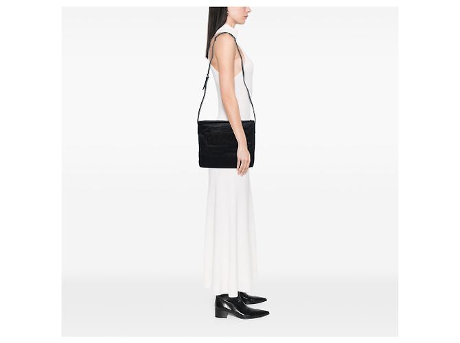 Bandolera de nylon negro GG de Gucci - vista 7