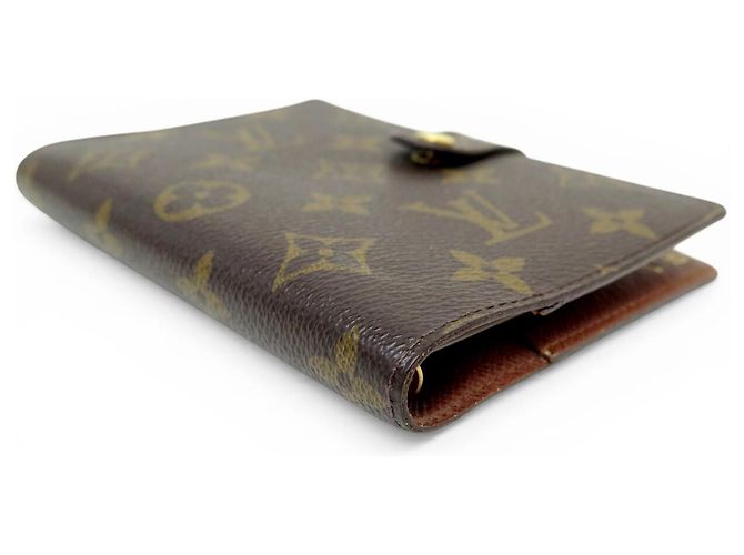 CUBIERTA DE AGENDA FUNCIONAL PM MONOGRAMA LOUIS VUITTON R20005 Castaño - vista 3