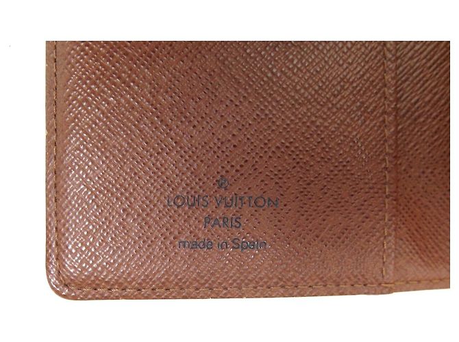 CUBIERTA DE AGENDA FUNCIONAL PM MONOGRAMA LOUIS VUITTON R20005 Castaño - vista 7