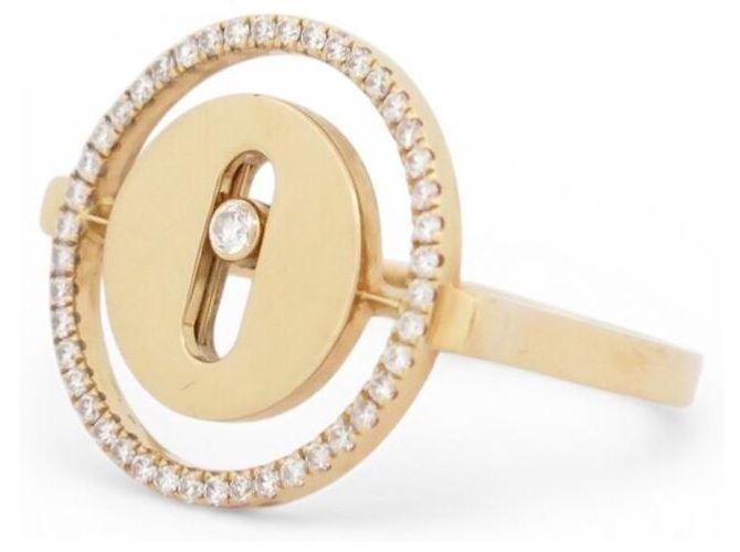 ANILLO MESSIKA LUCKY MOVE PM 07470-YG 49 DIAMANTE 0.3CT EN ORO AMARILLO 18K - vista 3