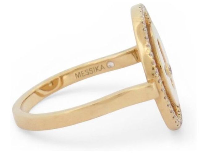ANILLO MESSIKA LUCKY MOVE PM 07470-YG 49 DIAMANTE 0.3CT EN ORO AMARILLO 18K - vista 6