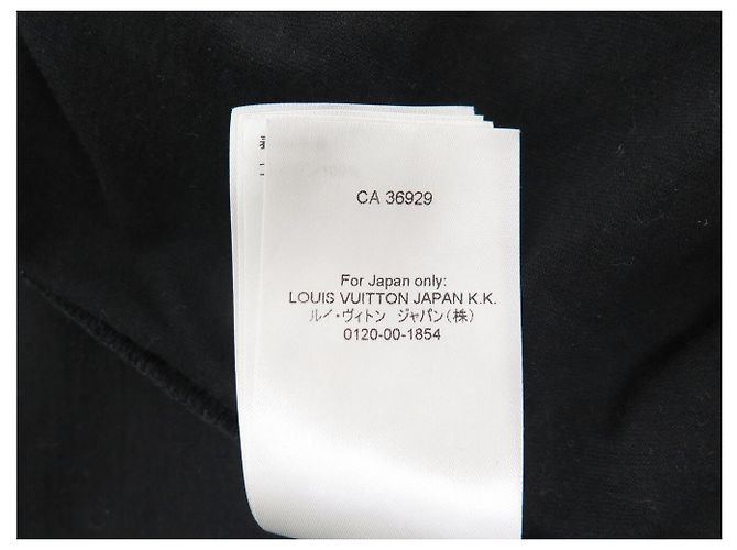 NUOVO TSHIRT LOUIS VUITTON MONOGRAM GRADIENT RM232Q L M 48 IN COTONE NERO TOP - vista 8