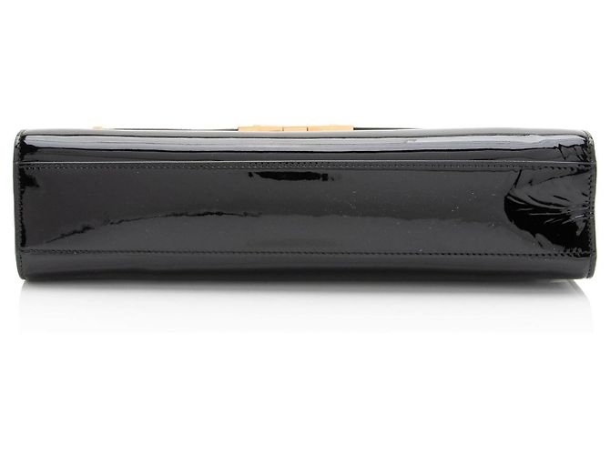 Saint Laurent Handtasche Manhattan Medium aus Lackleder Schwarz - Ansicht 4