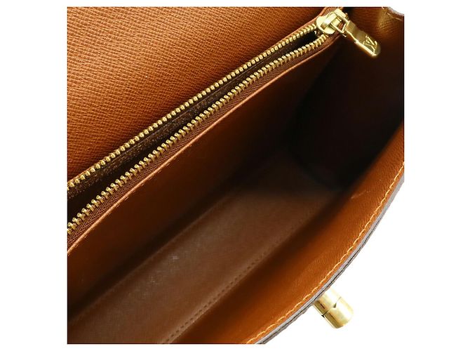 Borsa Louis Vuitton Monogram Malzerbe Marrone - vista 6
