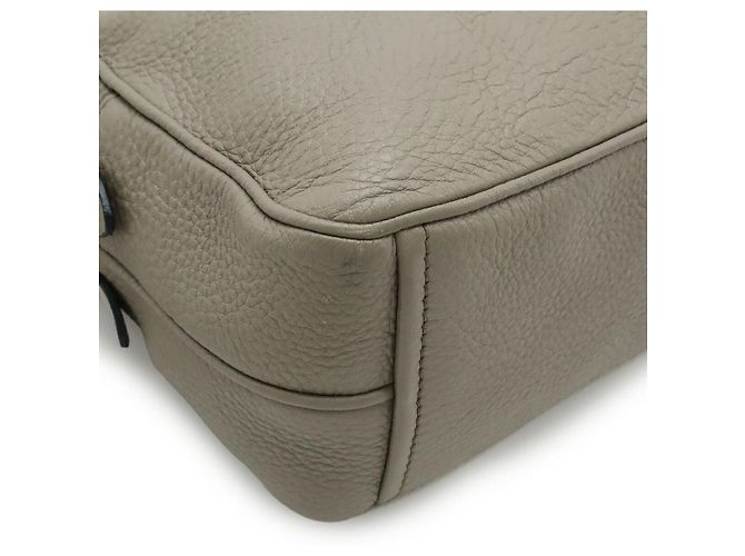Borsa a Spalla 2WAY in Pelle Prada Grigio - vista 3