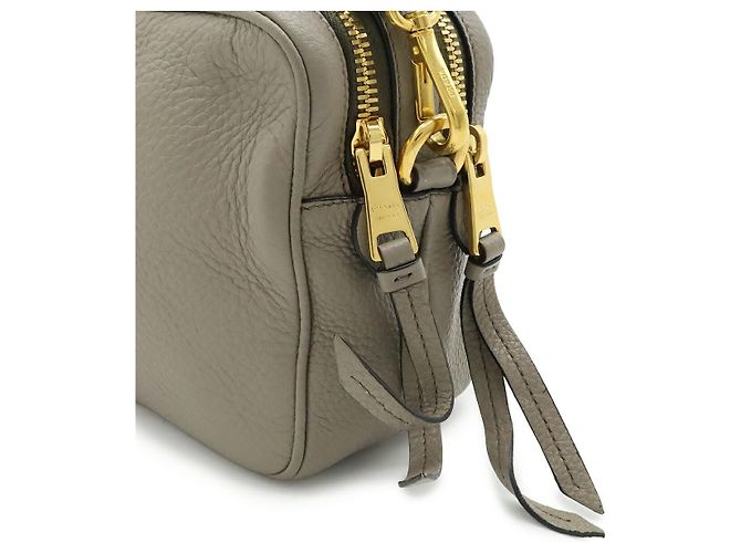 Borsa a Spalla 2WAY in Pelle Prada Grigio - vista 6