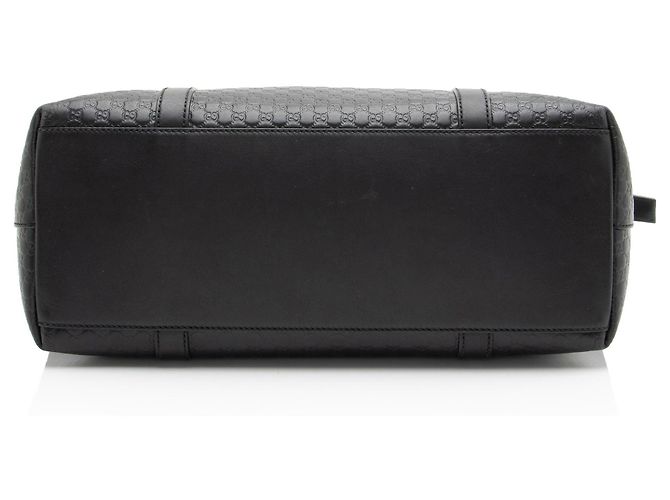 Gucci Microguccissima Leder Joy Medium Zip Tote Schwarz - Ansicht 4