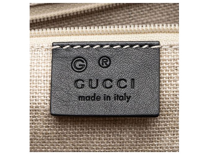 Gucci Microguccissima Leder Joy Medium Zip Tote Schwarz - Ansicht 8