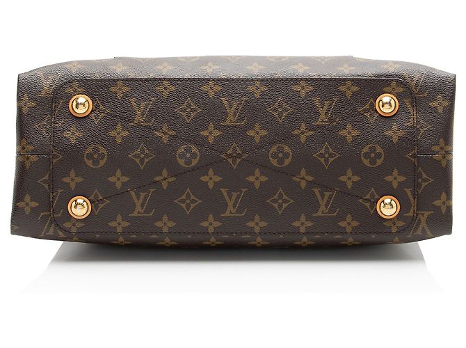 Borsa Olympe in Tela Monogram Louis Vuitton Marrone - vista 4