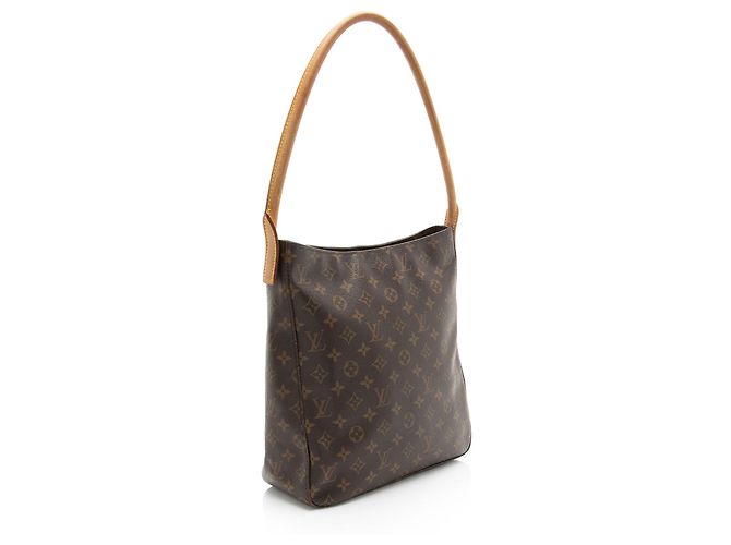 Louis Vuitton Vintage Monogramm Canvas Looping GM Schultertasche Braun - Ansicht 2