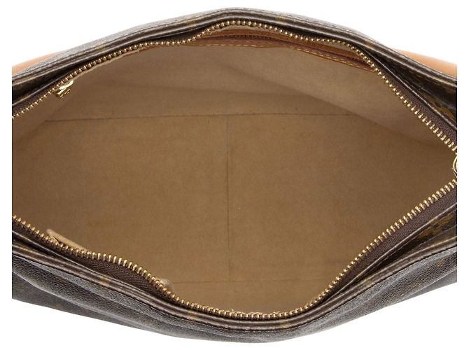 Louis Vuitton Vintage Monogramm Canvas Looping GM Schultertasche Braun - Ansicht 7