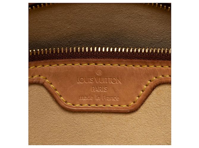 Louis Vuitton Vintage Monogramm Canvas Looping GM Schultertasche Braun - Ansicht 8