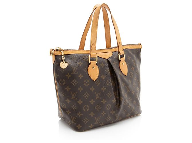Palermo PM Tote aus Monogramm-Canvas von Louis Vuitton Braun - Ansicht 2