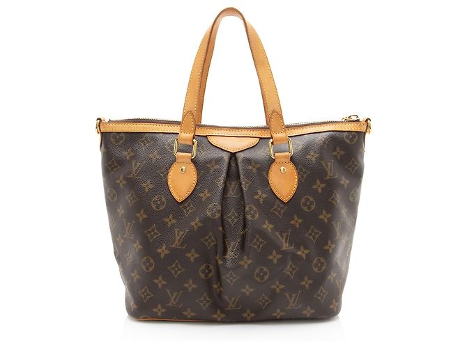 Palermo PM Tote aus Monogramm-Canvas von Louis Vuitton Braun - Ansicht 3