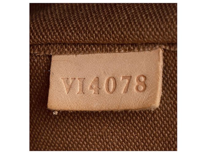 Palermo PM Tote aus Monogramm-Canvas von Louis Vuitton Braun - Ansicht 6