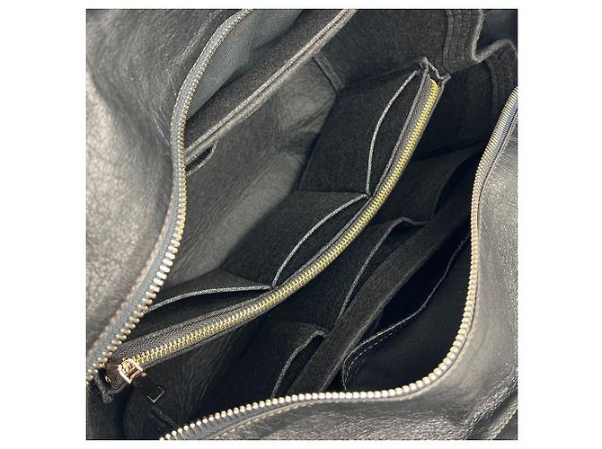 Chloé Schwarze Leder-Tote mit Eclipse-Logo von Chloe  EBAY LIVE - Ansicht 6