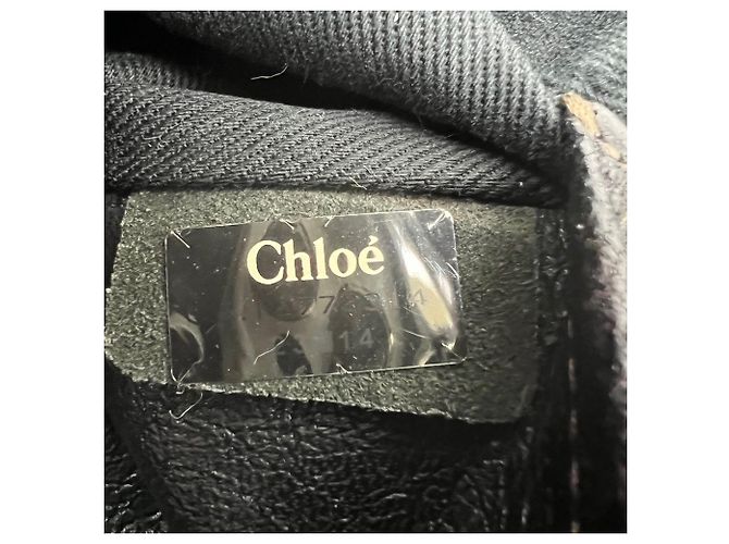 Chloé Schwarze Leder-Tote mit Eclipse-Logo von Chloe  EBAY LIVE - Ansicht 8