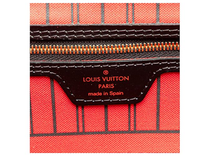 Louis Vuitton Monogram Kabuki Neverfull Mm Marrone - vista 6