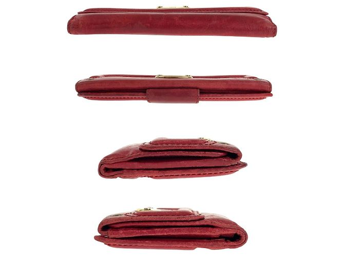 Chloé Rotes Leder Langwallet von Chloe - Ansicht 10