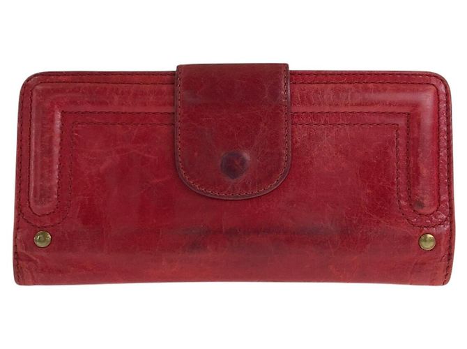 Chloé Rotes Leder Langwallet von Chloe - Ansicht 2