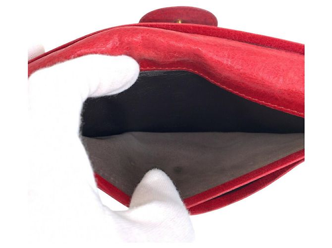 Chloé Rotes Leder Langwallet von Chloe - Ansicht 8