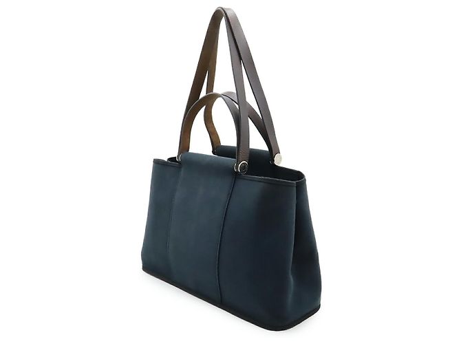 Hermès Cabag Elan PM Leder Tote Tasche Schwarz - Ansicht 2