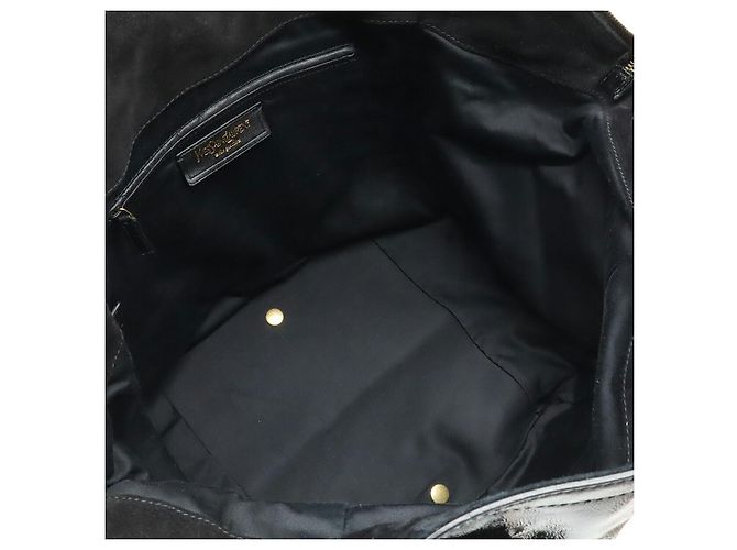 Yves Saint Laurent Downtown Tote Bag Schwarz - Ansicht 5