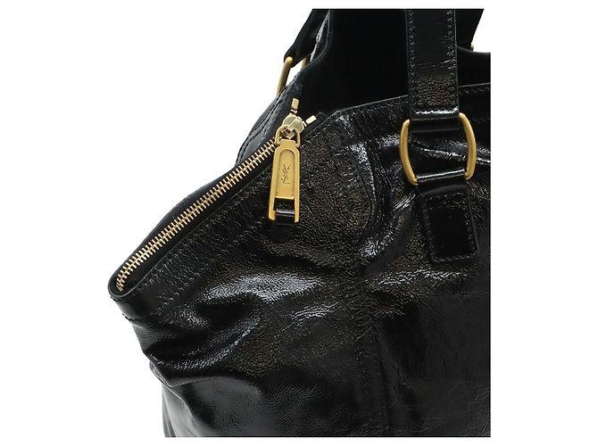 Yves Saint Laurent Downtown Tote Bag Schwarz - Ansicht 7