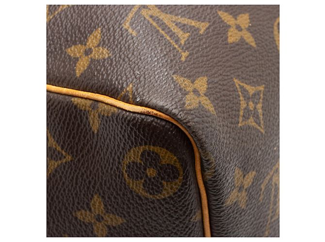 Duffle Keepall 45 in tela monogramma vintage Louis Vuitton Marrone - vista 10