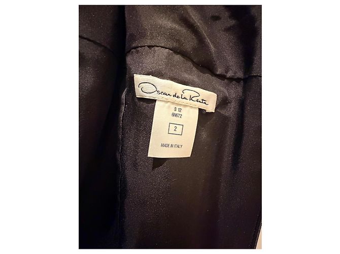 OSCAR DE LA RENTA HAUTE COUTURE Kleid Schwarz - Ansicht 4