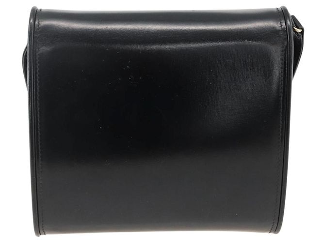 Gucci Borsa a Spalla in Pelle Nera e Oro Auth 174014 Nero D'oro - vista 2