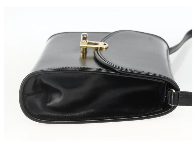 Gucci Borsa a Spalla in Pelle Nera e Oro Auth 174014 Nero D'oro - vista 4