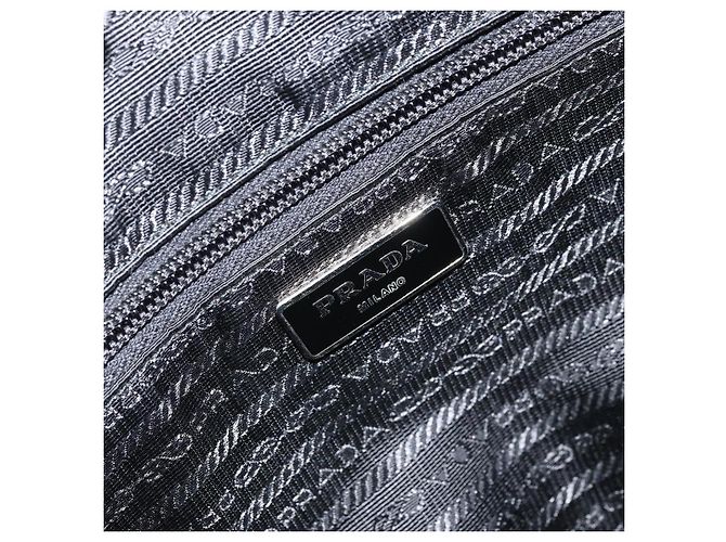 PRADA Schultertasche Nylon Grün Silber Authentisch 173841 - Ansicht 21