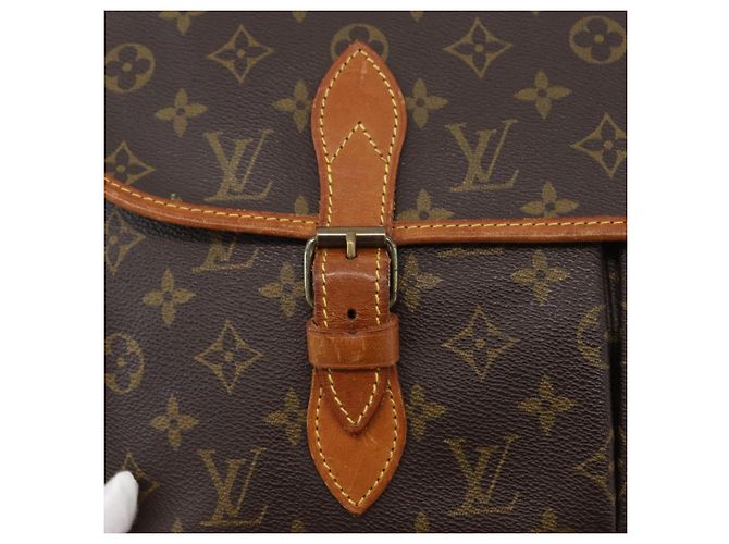 LOUIS VUITTON Borsa a Spalla Gibeciere GM Monogram M42246 LV Auth 172938 Monogramma - vista 18