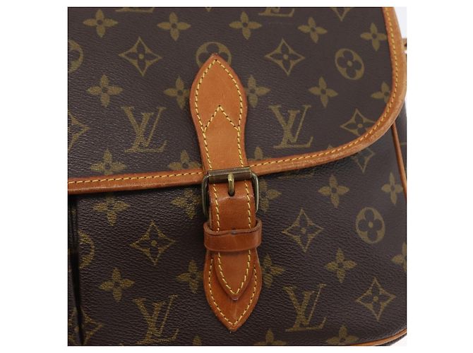 LOUIS VUITTON Borsa a Spalla Gibeciere GM Monogram M42246 LV Auth 172938 Monogramma - vista 19