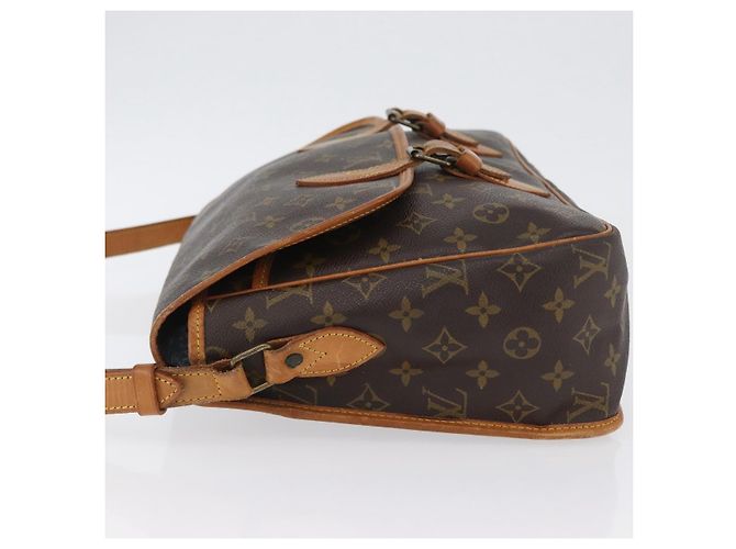 LOUIS VUITTON Borsa a Spalla Gibeciere GM Monogram M42246 LV Auth 172938 Monogramma - vista 4