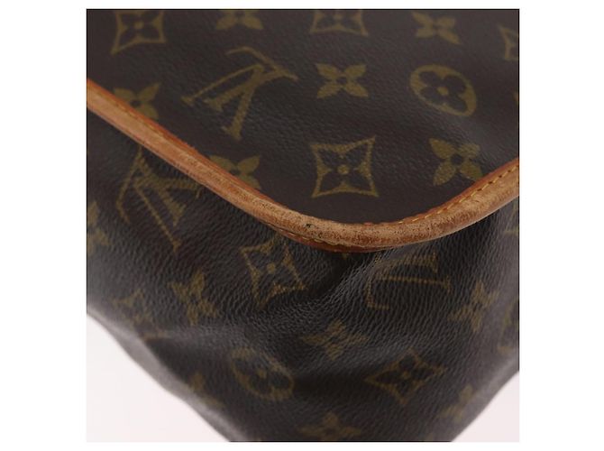 LOUIS VUITTON Borsa a Spalla Gibeciere GM Monogram M42246 LV Auth 172938 Monogramma - vista 8