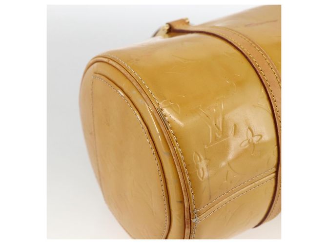 LOUIS VUITTON Borsa a Mano Monogram Vernis Bedford Beige M91006 LV Auth BA11259 - vista 14