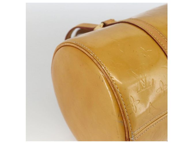 LOUIS VUITTON Borsa a Mano Monogram Vernis Bedford Beige M91006 LV Auth BA11259 - vista 16