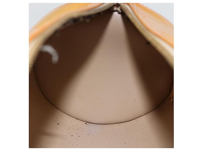 LOUIS VUITTON Borsa a Mano Monogram Vernis Bedford Beige M91006 LV Auth BA11259 - vista 19