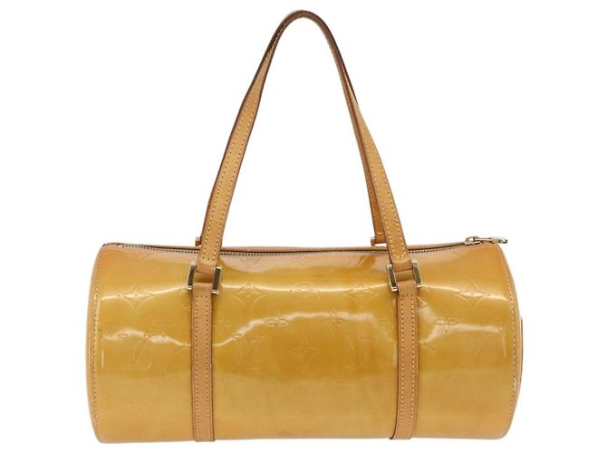 LOUIS VUITTON Borsa a Mano Monogram Vernis Bedford Beige M91006 LV Auth BA11259 - vista 2