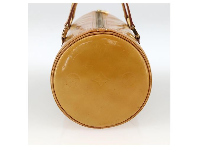 LOUIS VUITTON Borsa a Mano Monogram Vernis Bedford Beige M91006 LV Auth BA11259 - vista 4