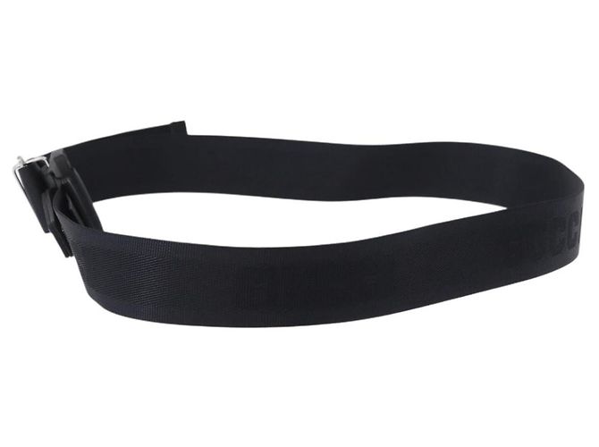Cinturón GUCCI de nylon negro 778889 Auth BA11346V - vista 3